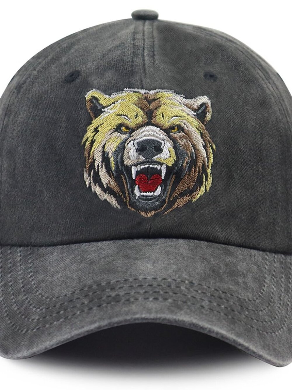 Bear Gifts for Men Women, Funny Bear Decor Baseball Cap